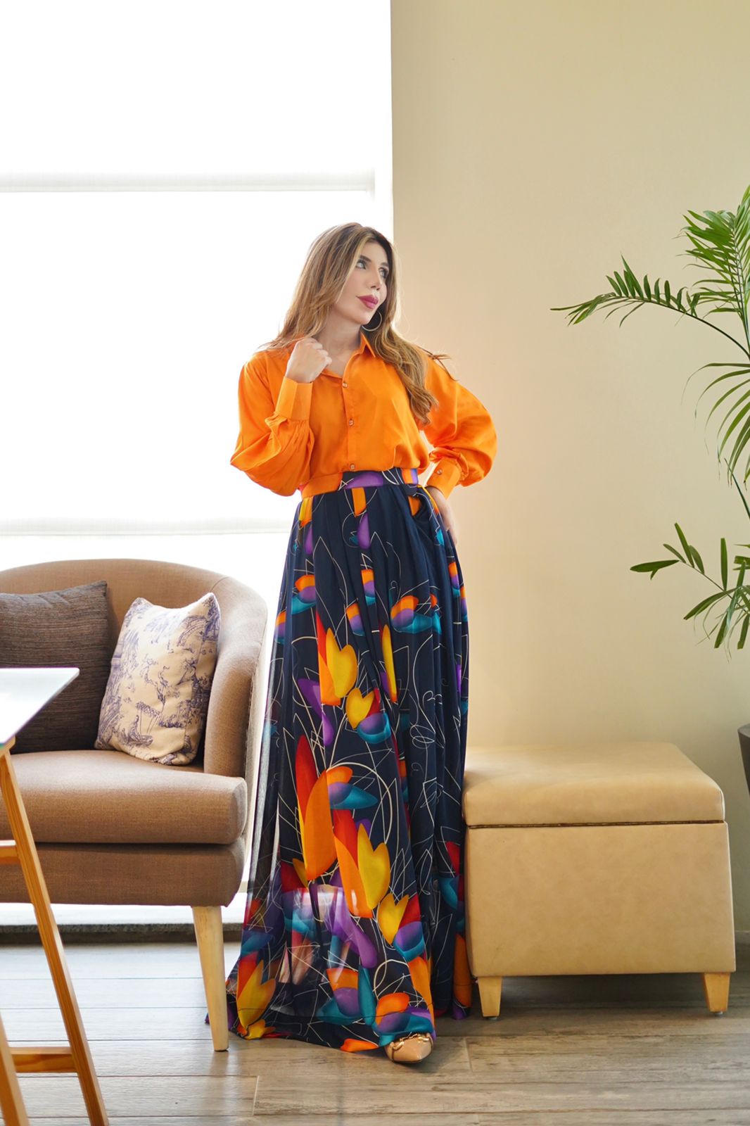 GORGETTE SKIRT