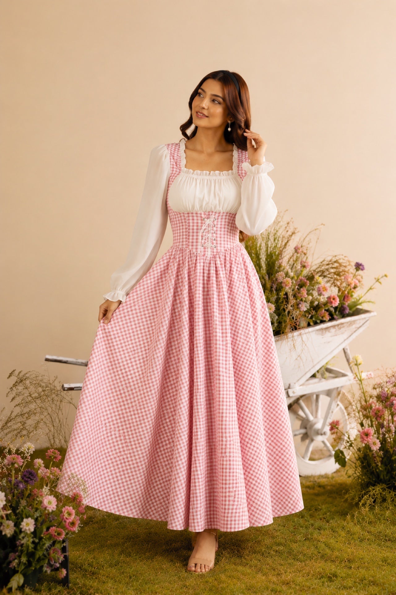 Rosalie Gingham Dress