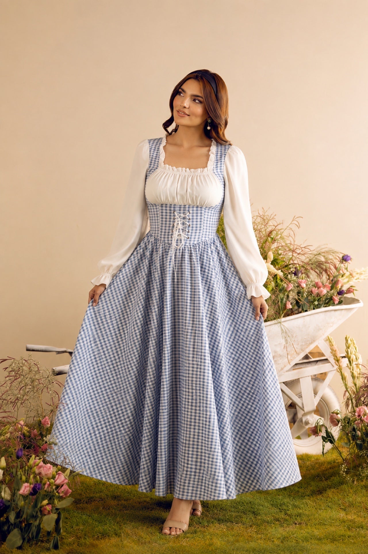 Rosalie Gingham Dress