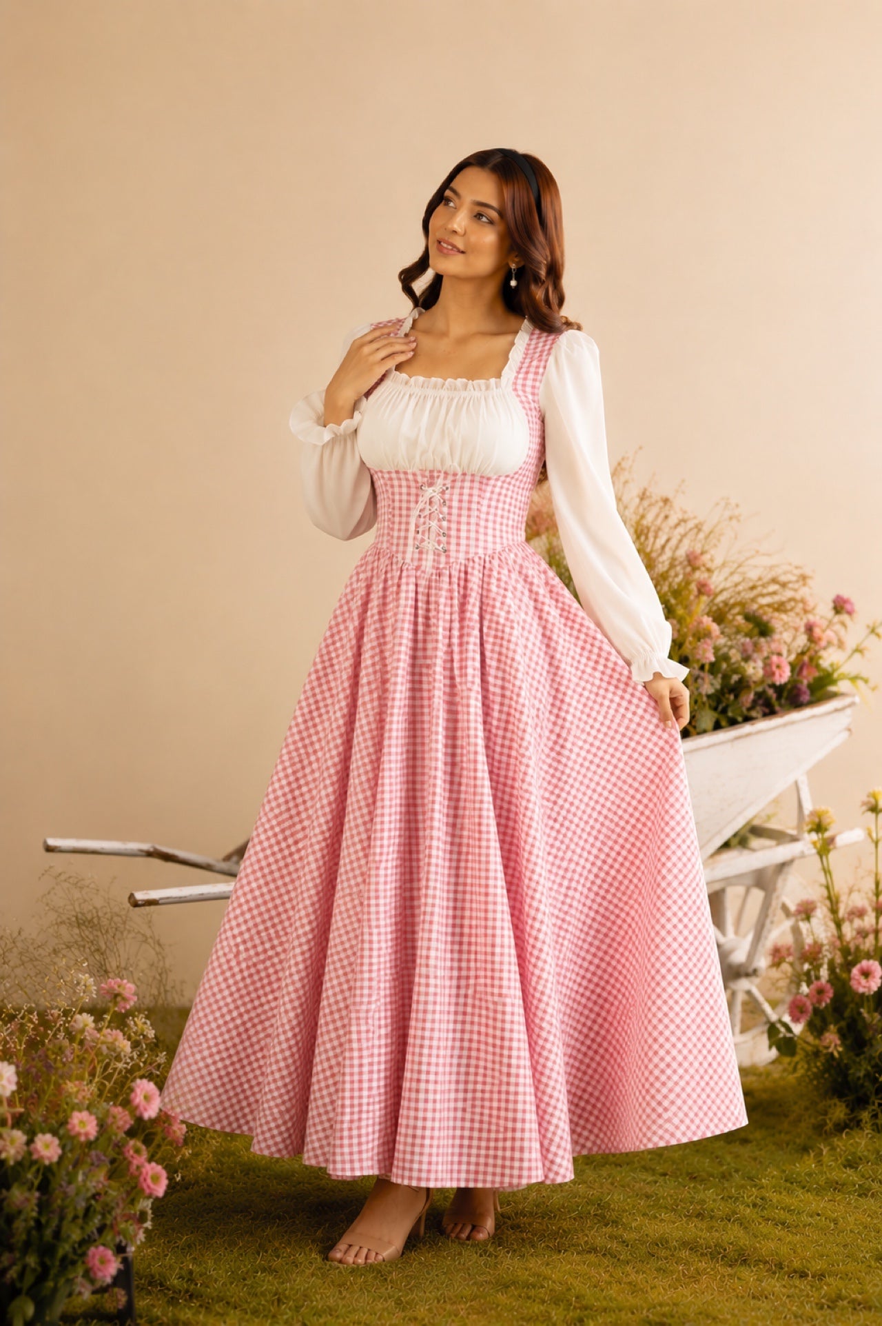 Rosalie Gingham Dress