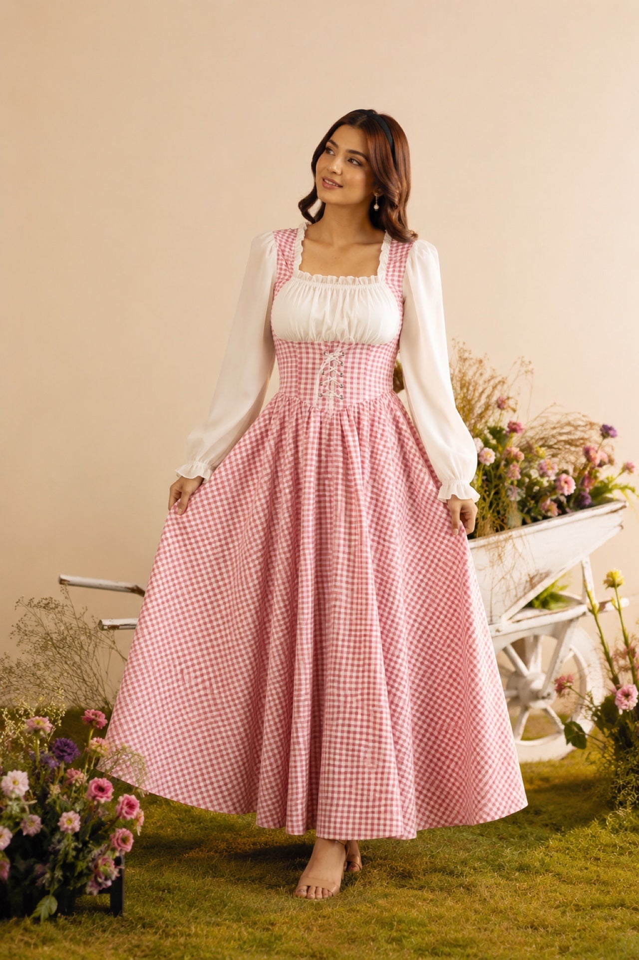 Rosalie Gingham Dress