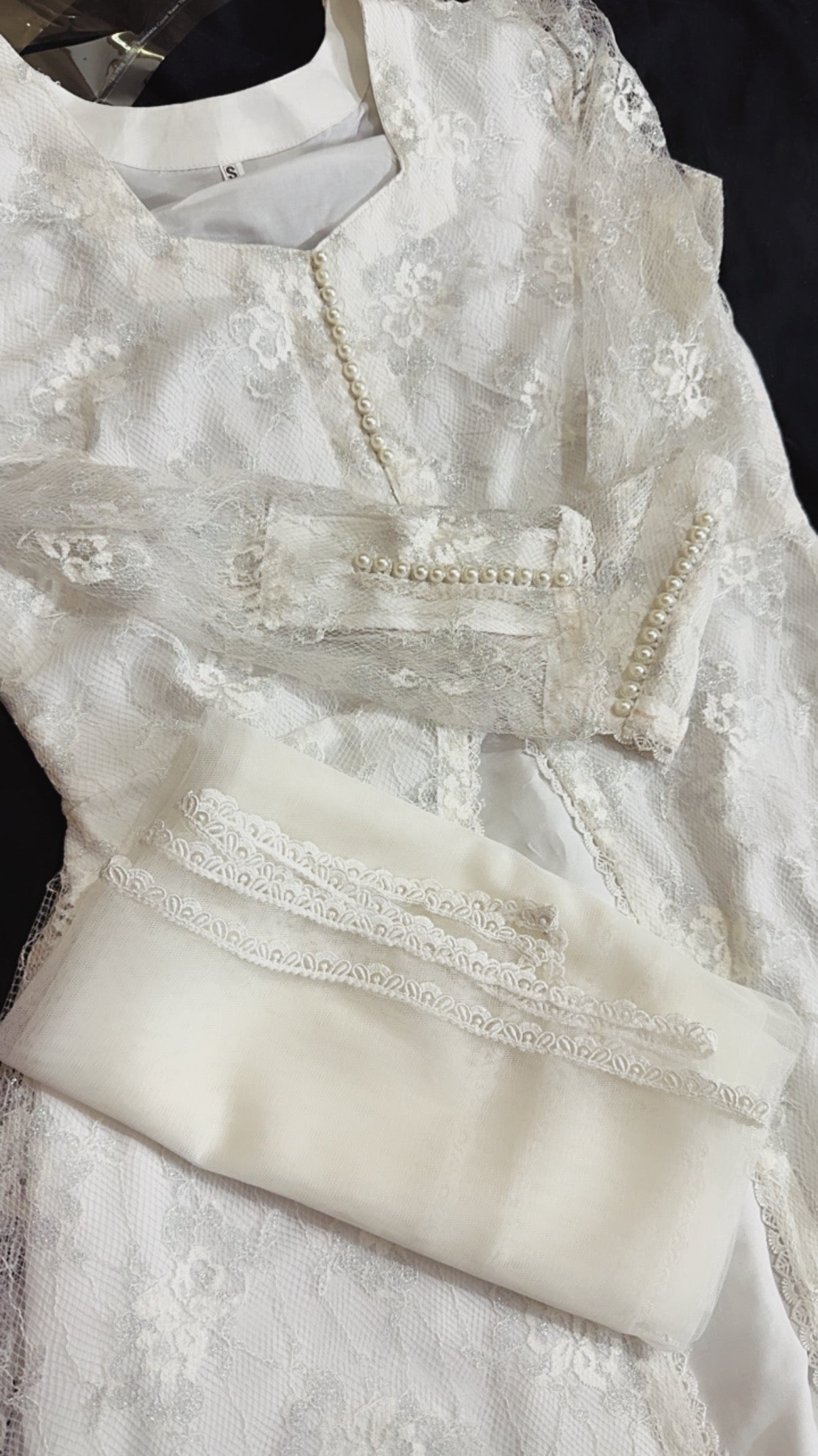 Simran – Timeless White Elegance