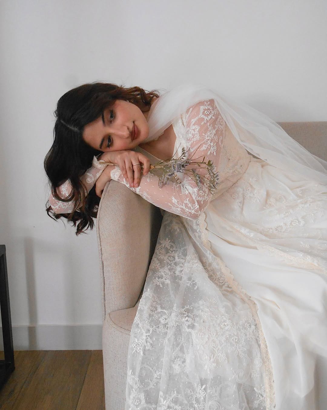 Simran – Timeless White Elegance