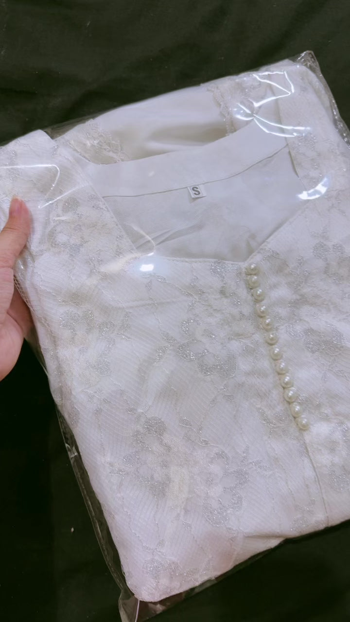 Simran – Timeless White Elegance